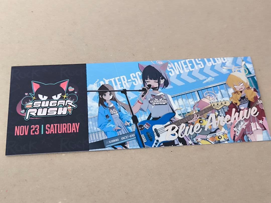 な*ん様 韓国版ブルーアーカイブ 3周年記念イベントグッズセット SUGAR R