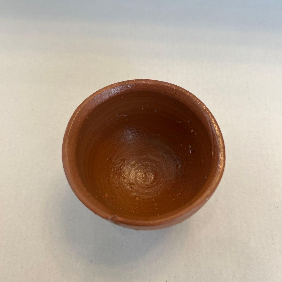 『値引き』【貴重】人間国宝　藤原啓 ぐい吞　 火縄