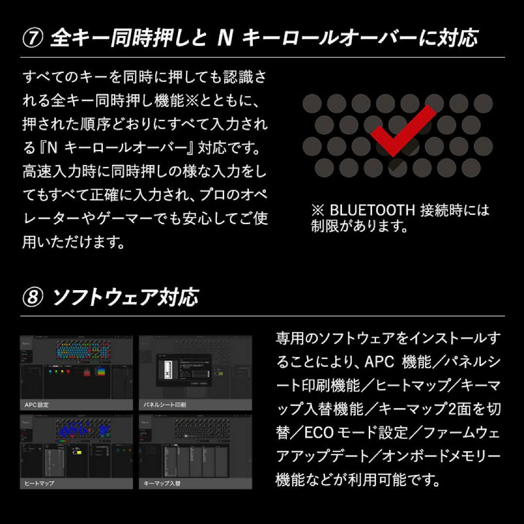 【新品未使用】REALFORCE R3HC11 ブラック キーボード 日本語配列