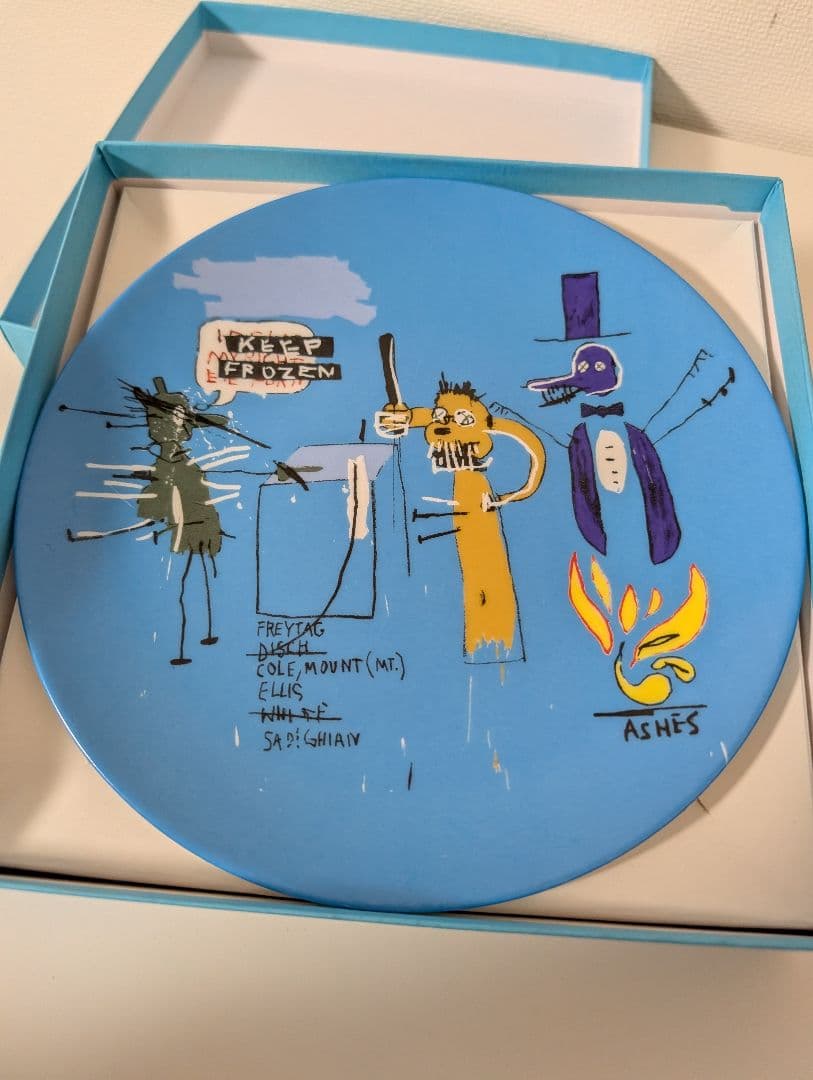 ジャン=ミシェル・バスキア リモージュプレート 皿 フランス製