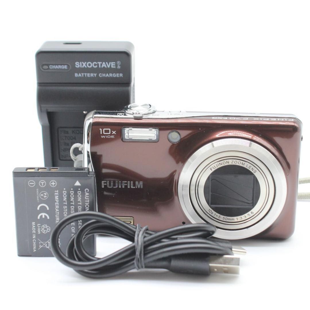 FUJIFILM FinePix F70EXR ブラウン コンパクトデジタル