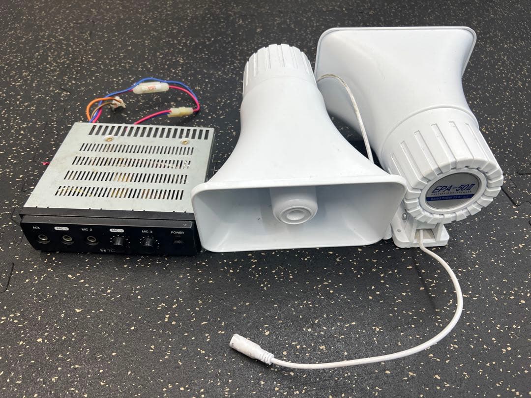 TOA EPA-500 拡声器 2スピーカー