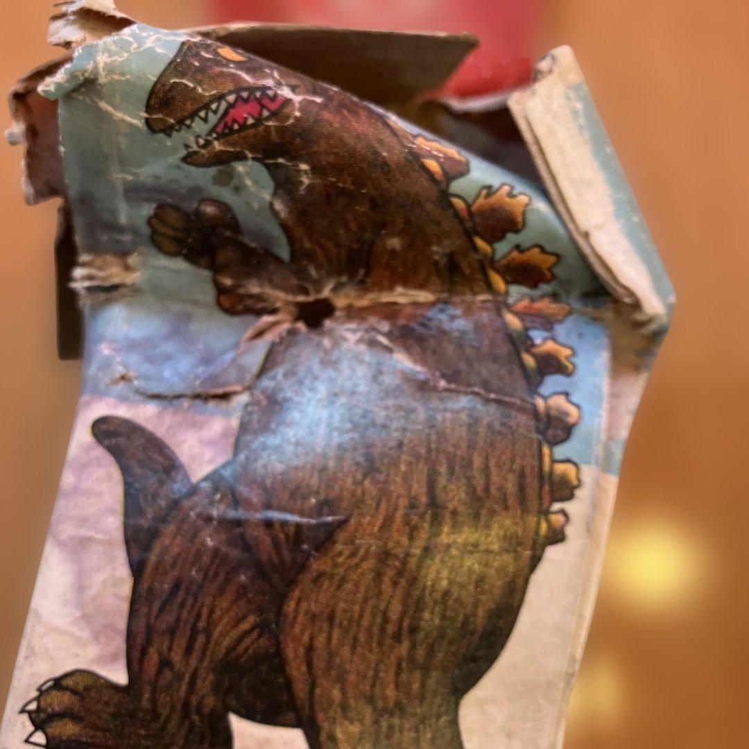 当時物マルサン完動品ゴジラあかちゃんシリーズ箱付博物館物