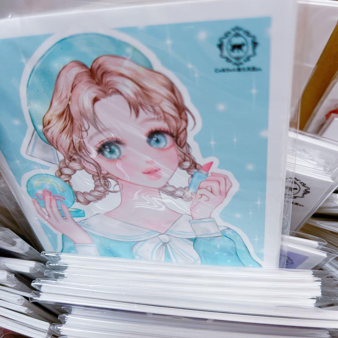 【80サイズ】　人物ステッカー　装飾ステッカー　まとめ売り　大量　紙モノ