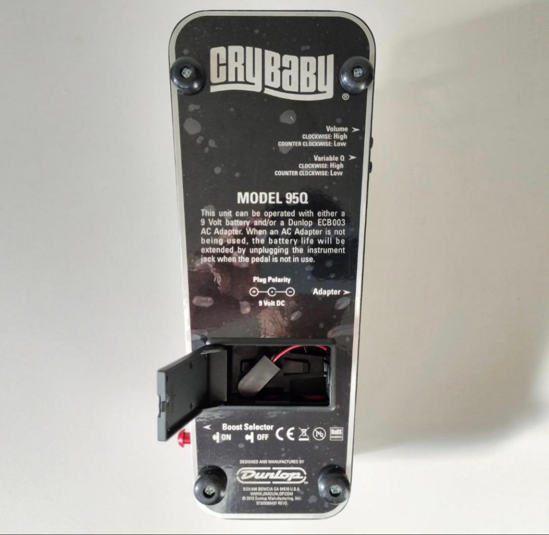 Jim Dunlop Cry Baby 95Q 赤FASEL（ワウ・ペダル）美品