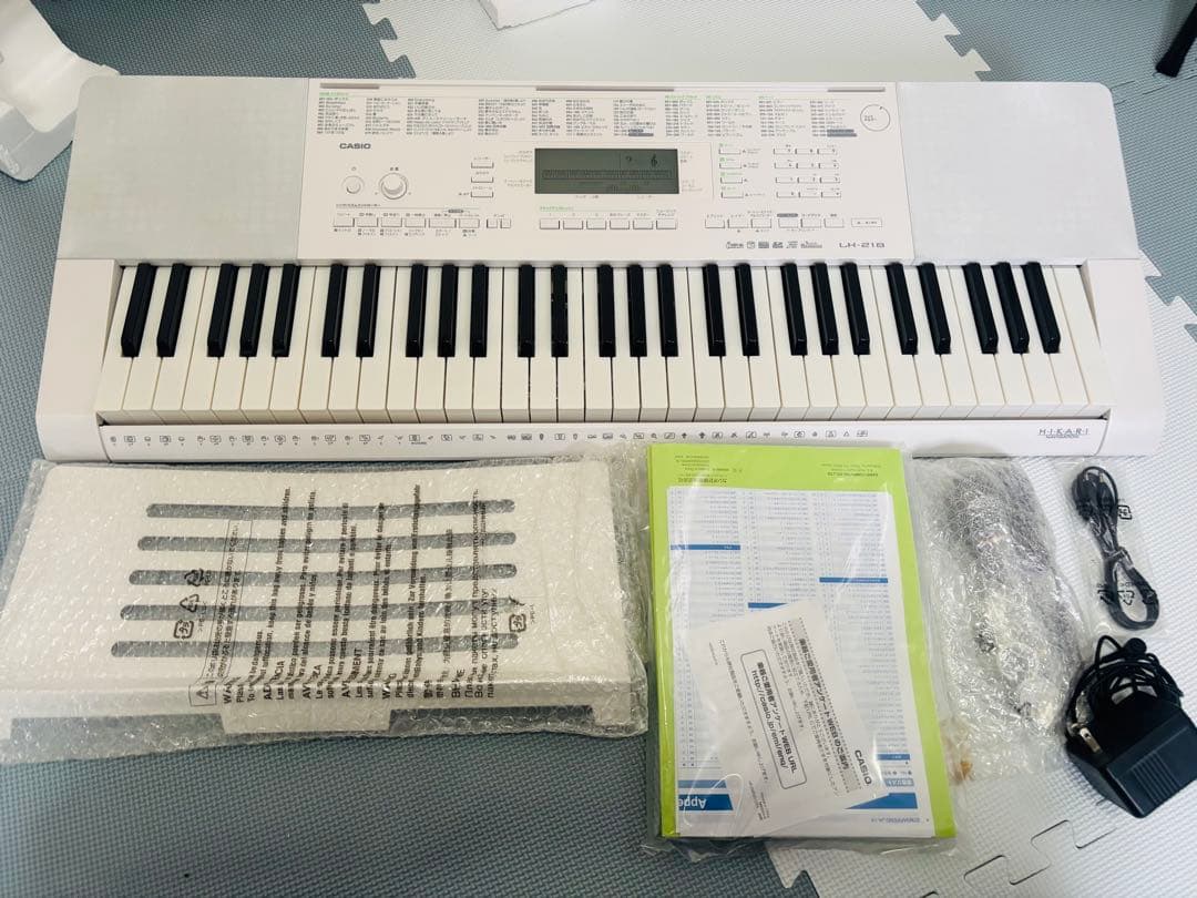 CASIO LK-218 61鍵盤 電子キーボード