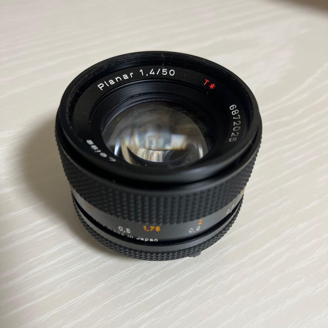 【美品】CONTAX CarlZeiss Planar 50mmF1.4 MMJ