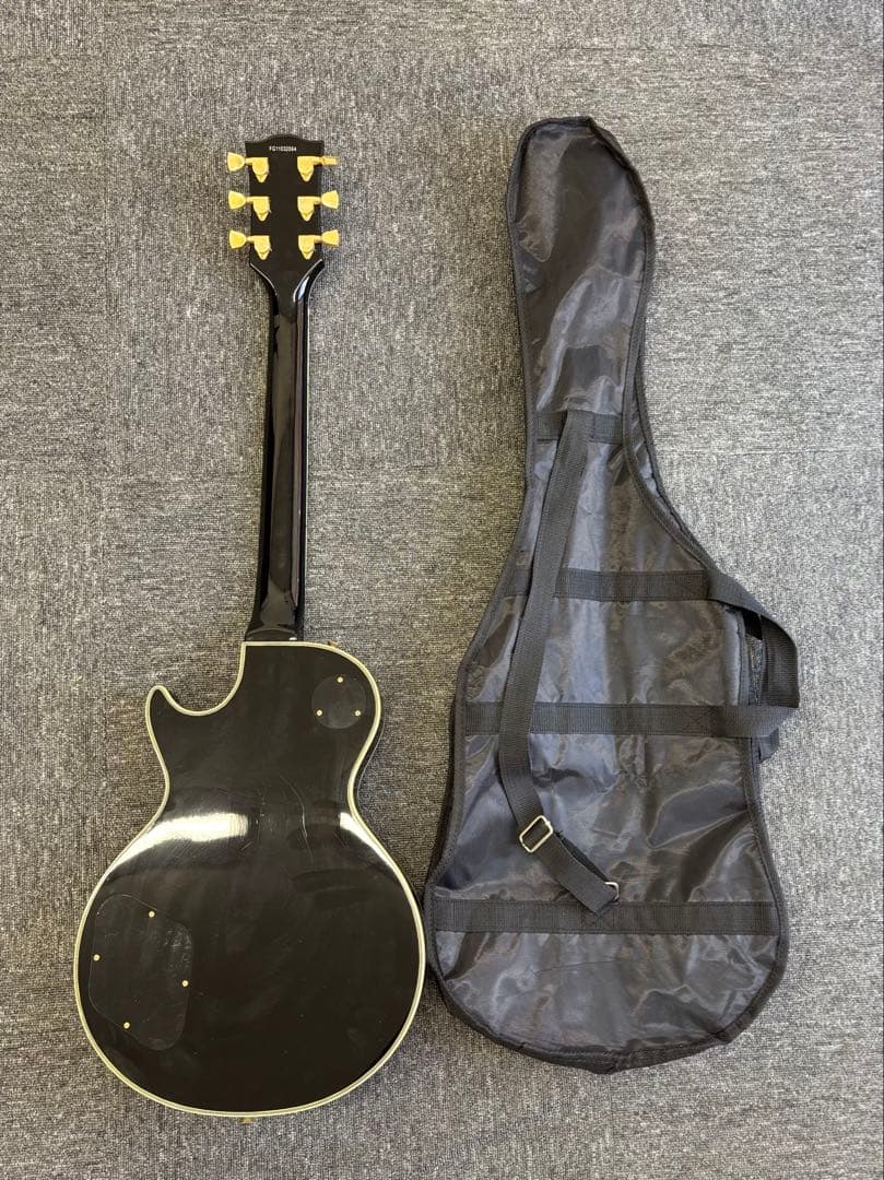 ハバーンド　Burny ブラック エレキギター レスポールスタイル