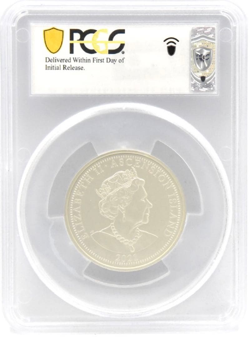 2021年 アセンション島 ダイアナ妃生誕60周年記念 銀貨 PCGS PR70