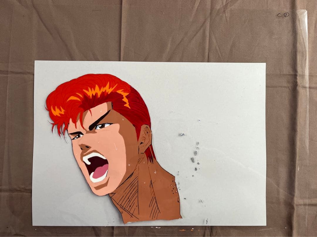 スラムダンク セル画 背景付き