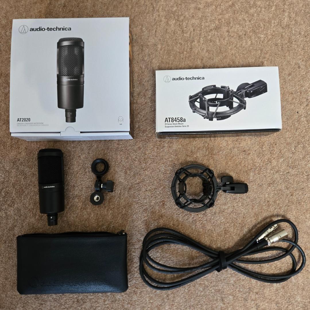 audio-technica AT2020 コンデンサーマイク セット