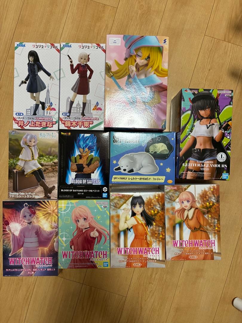 匿名配送！美少女キャラクター等フィギュア11点セット！ プライズ