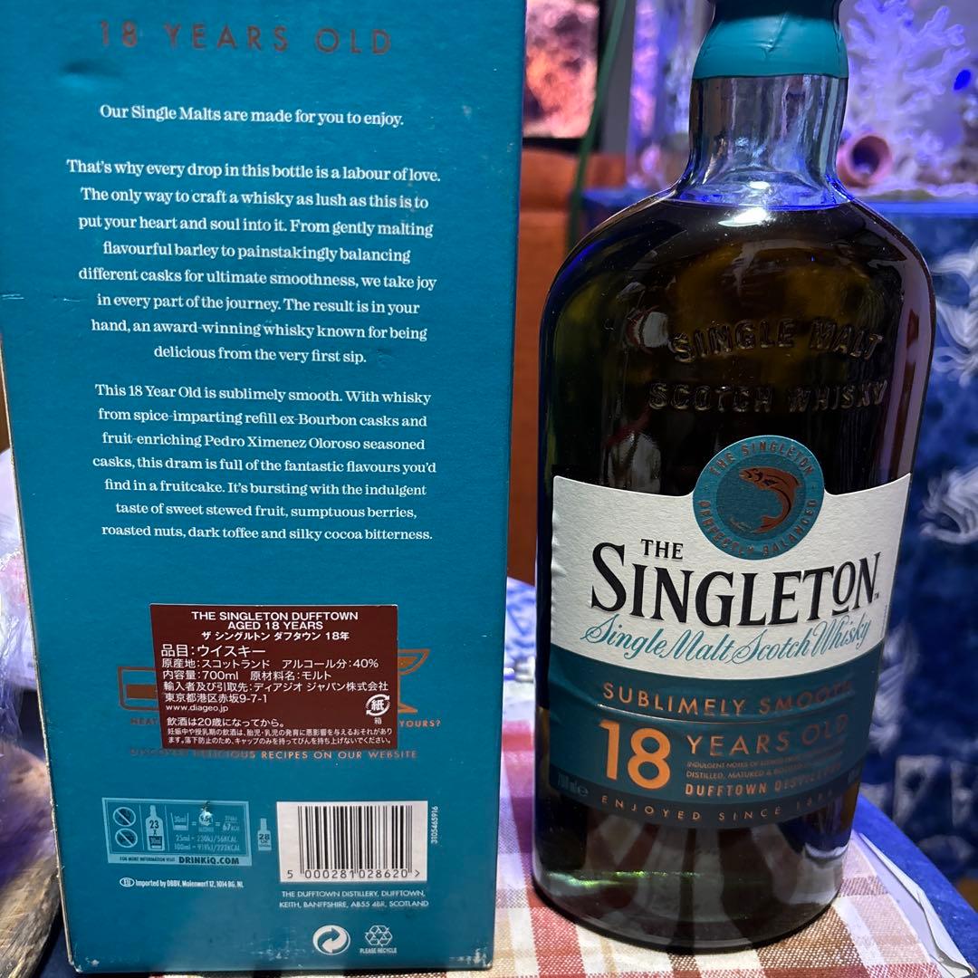 ウイスキー The Singleton 18 Years Old 700ml