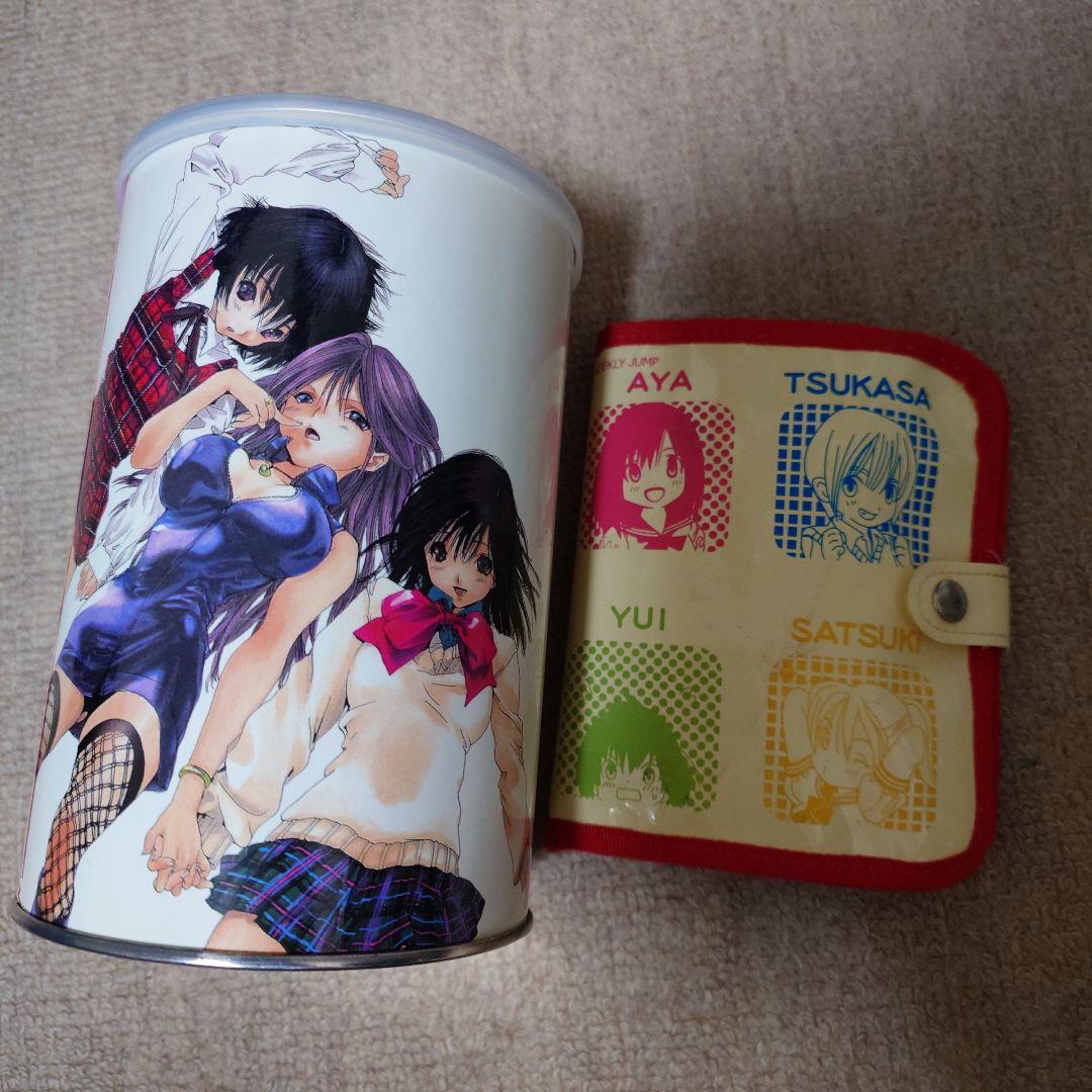 【貴重】いちご100％ グッズ 少年ジャンプ抽選当選 激レア缶 財布 サイフ