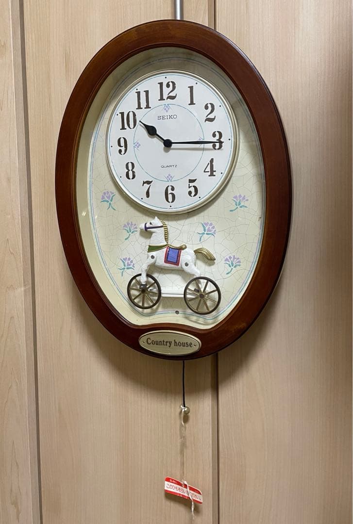 【最終値下げ⭐︎帯紐付き希少】SEIKOカントリーハウス　からくりRE510B