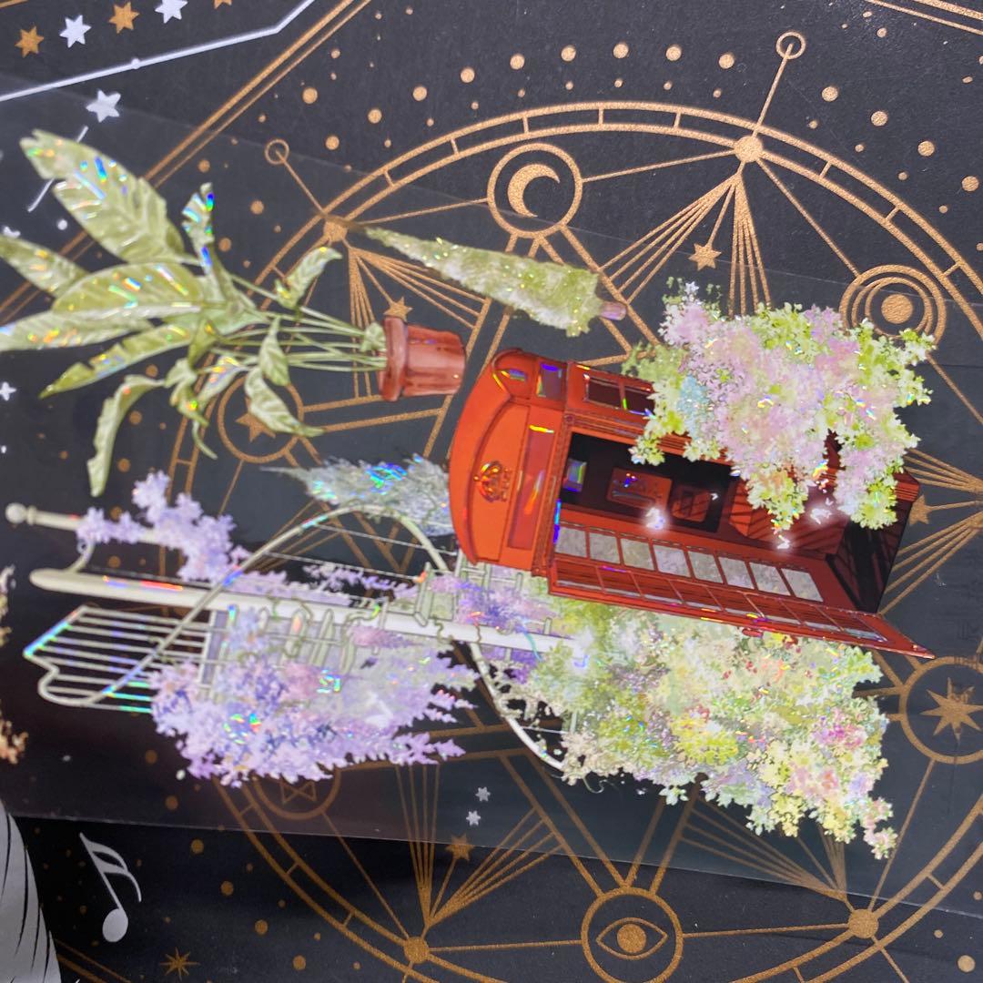 【9333】海外　マステ　中古巻　貝殻光マスキングテープ　装飾背景系　街景色