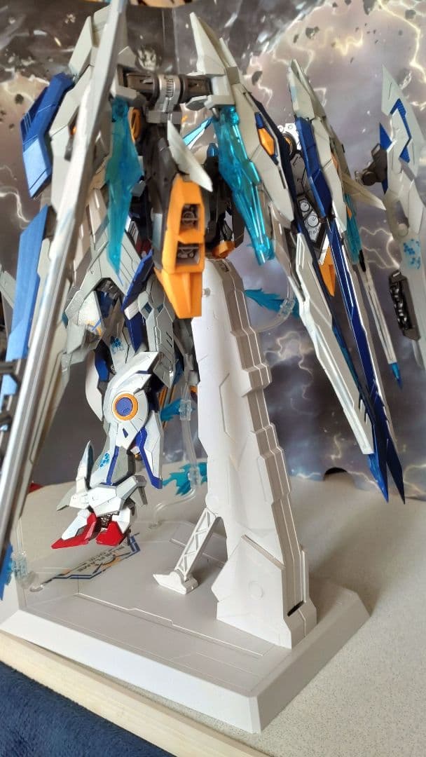 海外製プラモデル ZZA BLUE FLAME CH-01 完成品