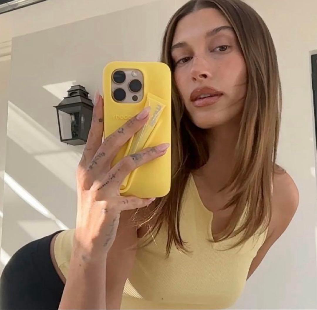 rhode 正規品限定リップケース レモンティーニ iPhone15Proセット