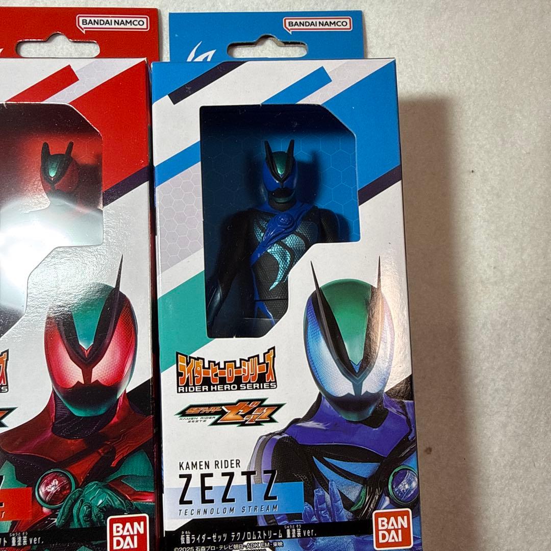 仮面ライダーゼッツ 重塗装ver. ソフビ 仮面ライダーストア 限定　ソフビ