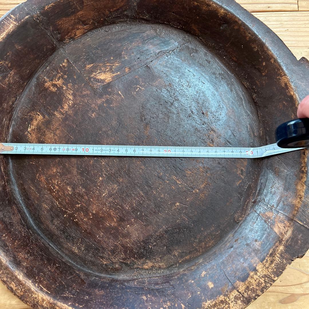 アンティークウッドボウル　アンティークこね鉢