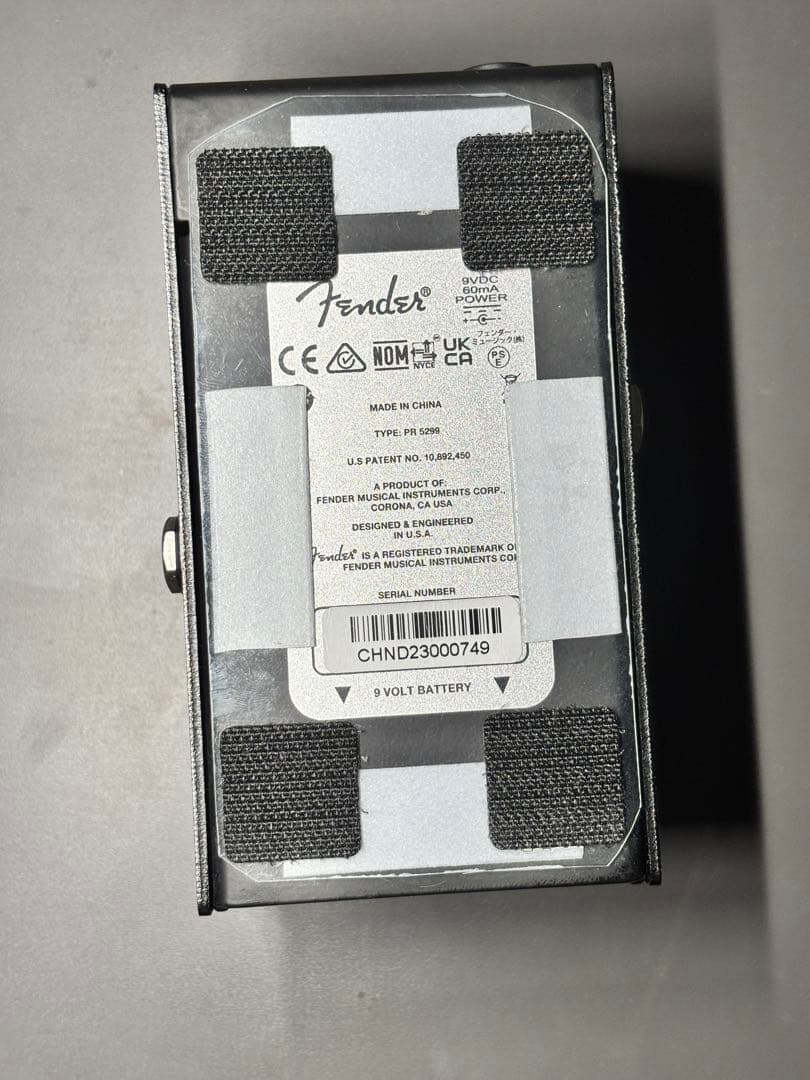 Fender THE BENDS コンプレッサー　ギターエフェクター