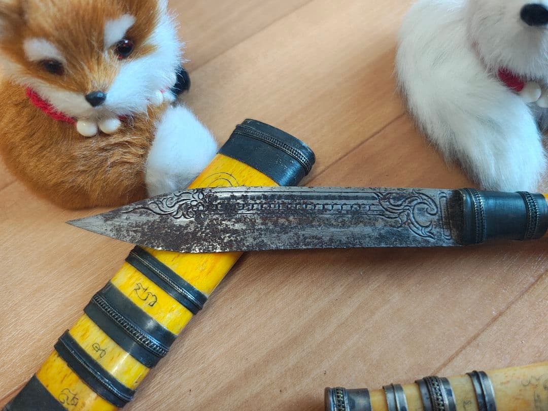 タイのお守りプラクルアン！呪術ナイフ！BIGサイズ！！魔除けにも！