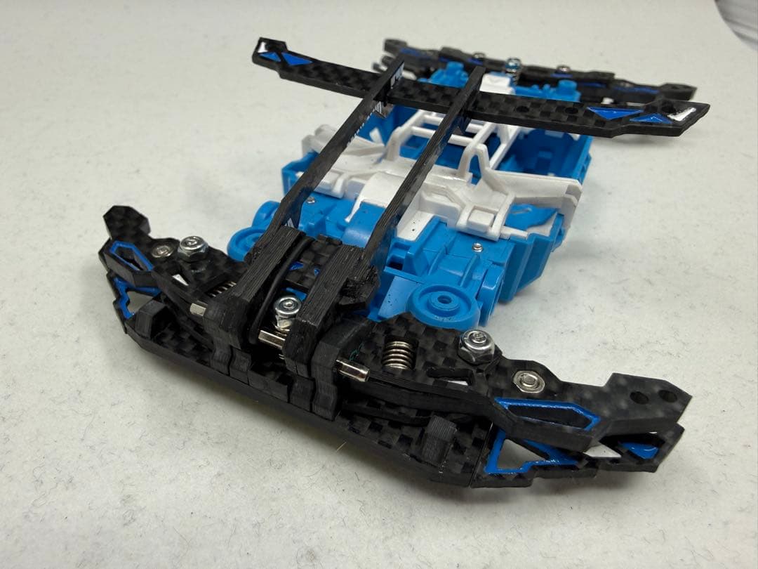 さーし様へ　ミニ四駆　バンパーセット　正規品田宮　CNC加工　ライトブルー