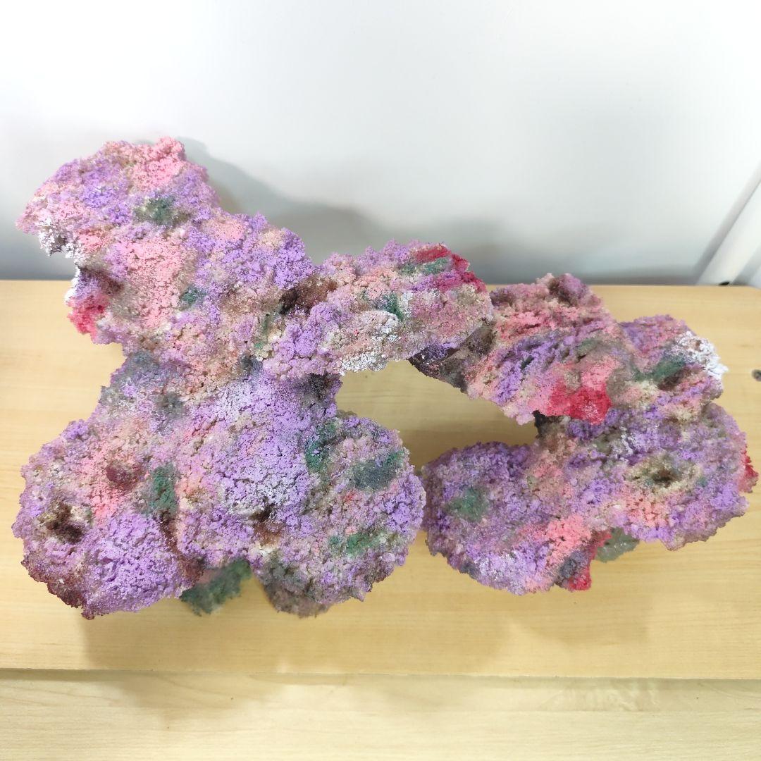 ❖新品アク抜き不要 人工ライブロック 60cm海水水槽用 レプリカ 多孔質安い7