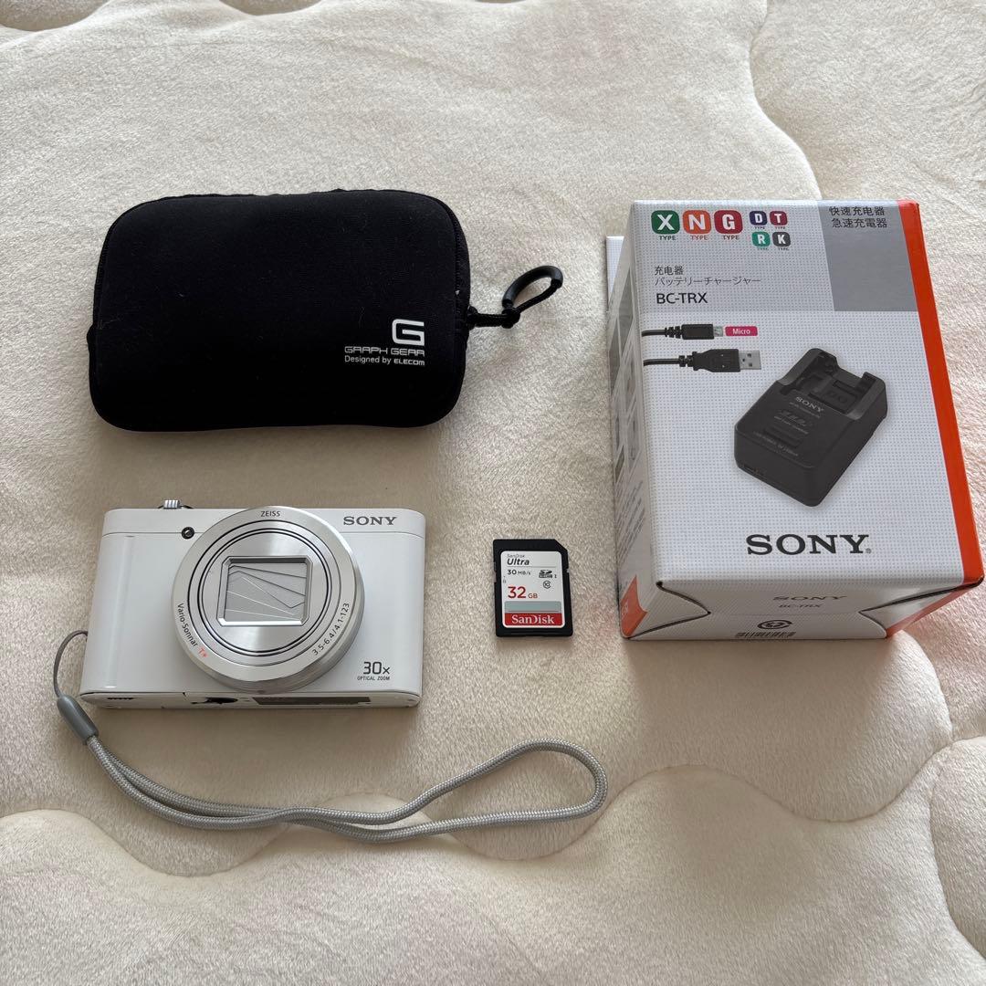 SONY デジカメ DSC-WX500 32GB 付属品セット