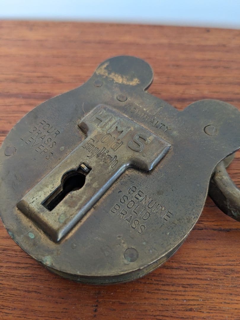 値下げ！アメリカ製　アンティーク　南京錠　ヴィンテージ