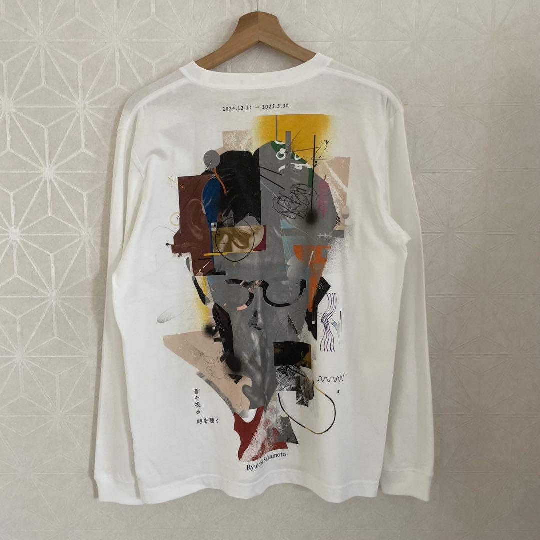 【希少品.希少サイズ】⧫ 坂本龍一 | 音を視る時を聴く 長袖Tシャツ（ロンT）