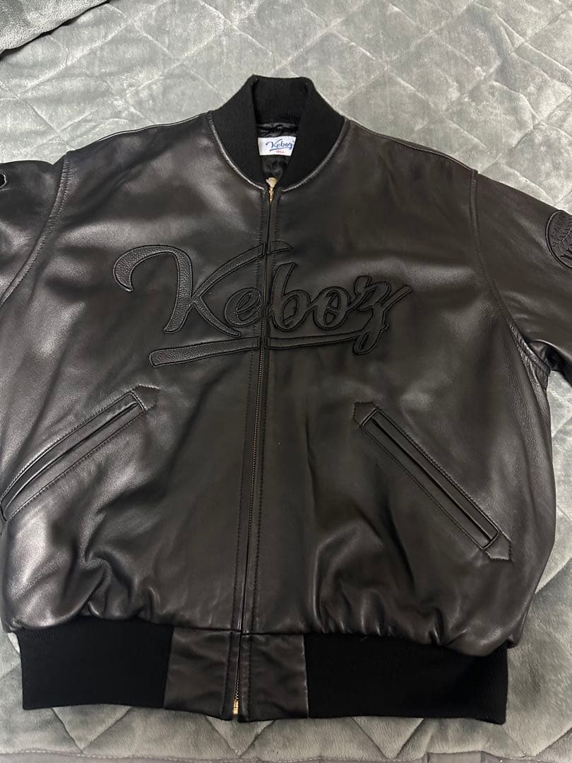 Keboz ブラックレザージャケット