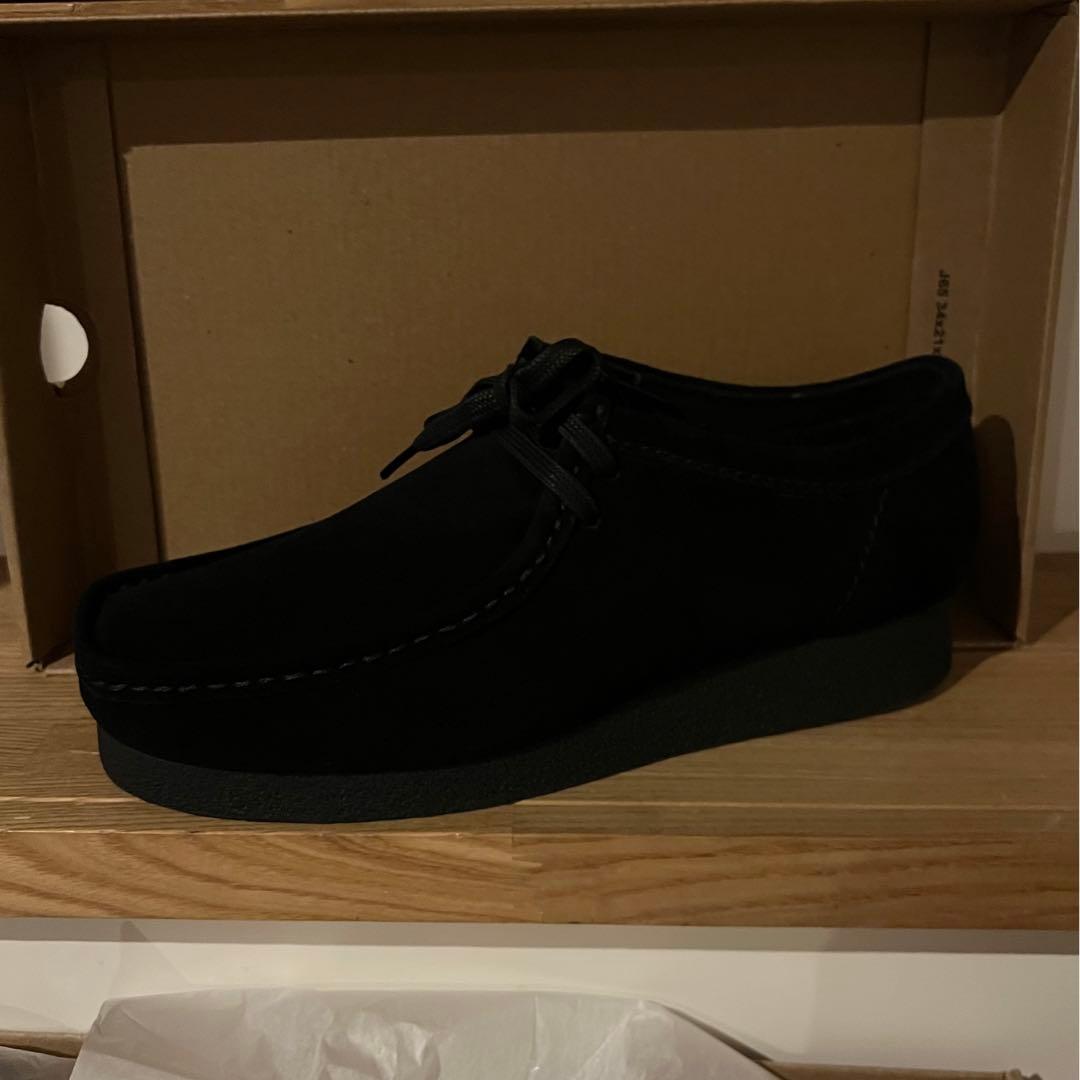 Clarks 黒 27cm ワラビー　新品未使用　EVO　ウォータープルーフ