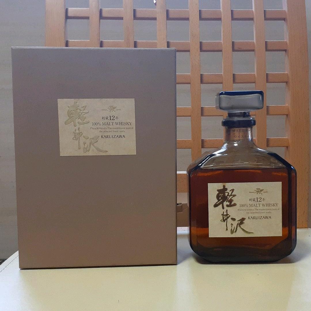 軽井沢　貯蔵12年　100%MALT WHISKY