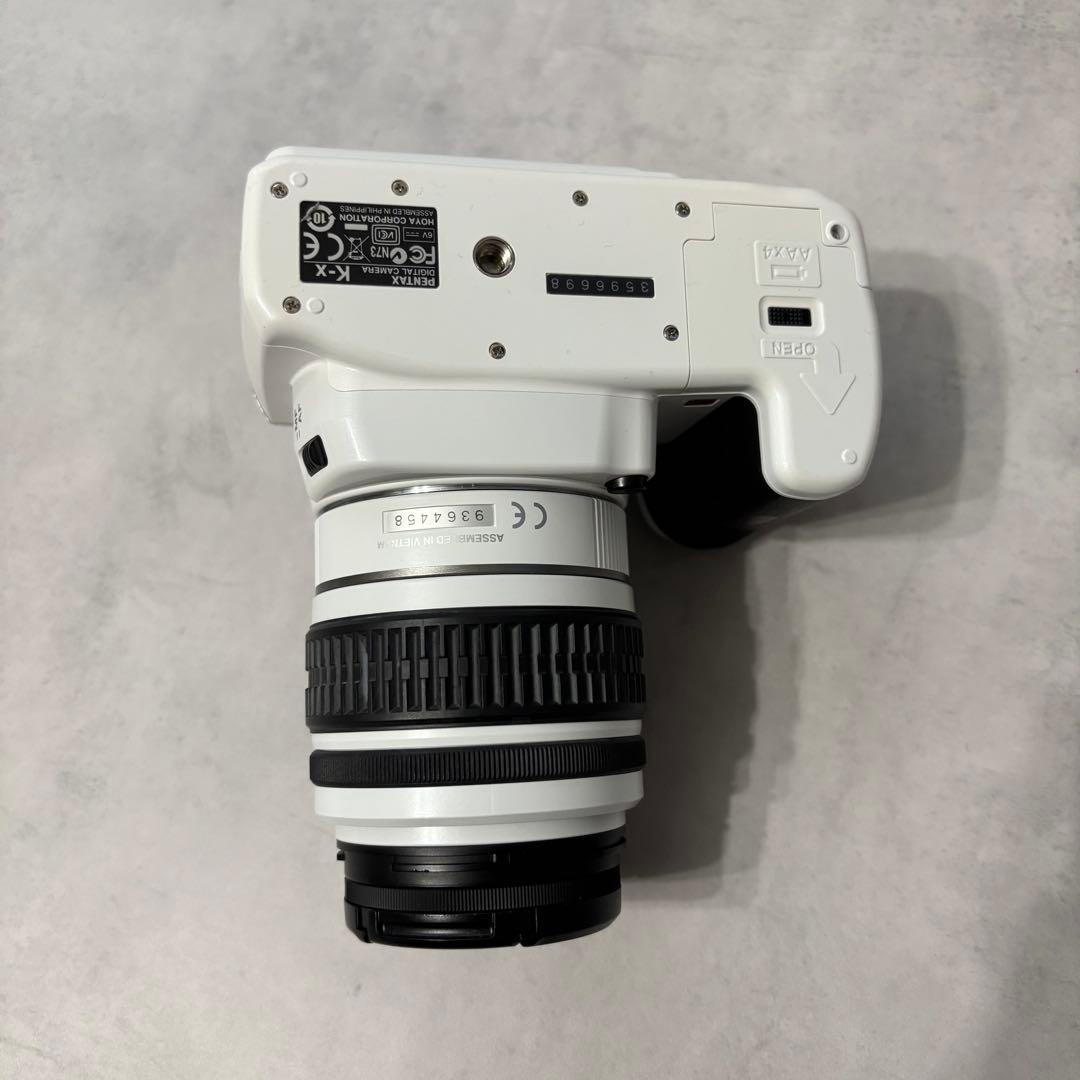 PENTAX K-x ホワイト デジタル一眼レフカメラ
