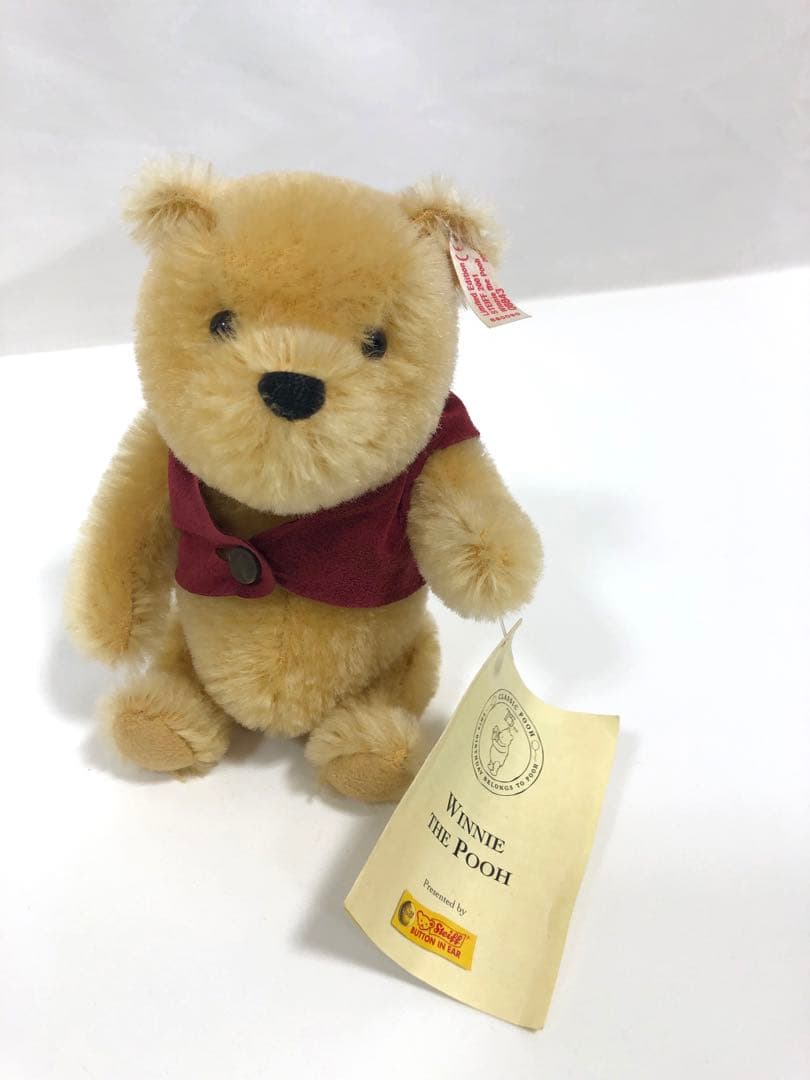 シュタイフ くまのプーさん 75周年記念 ぬいぐるみ　STEIFF