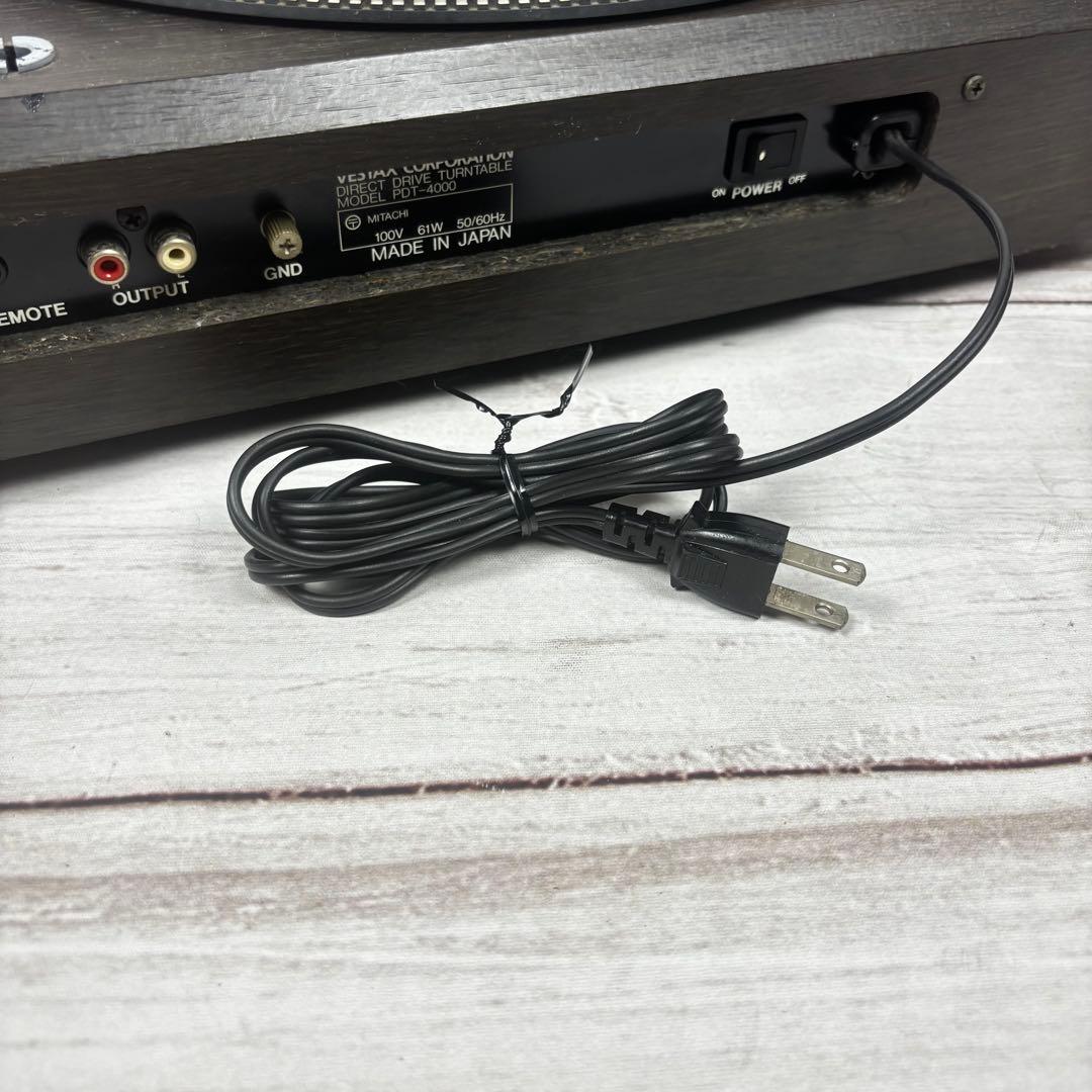 Vestax PDT-4000 ベスタクス 90s DJ ターンテーブル