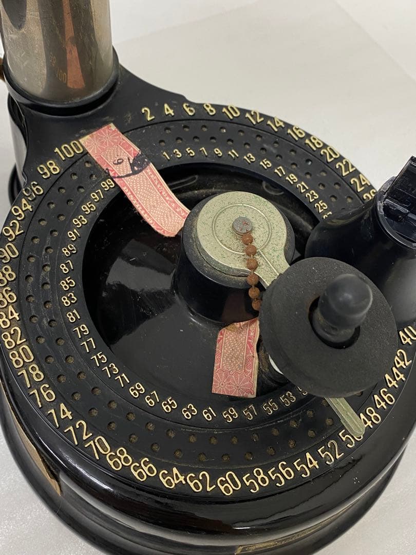 3-2689 ジム・ビームの「1904年式ダイヤル電話デキャンタ　ウィスキー