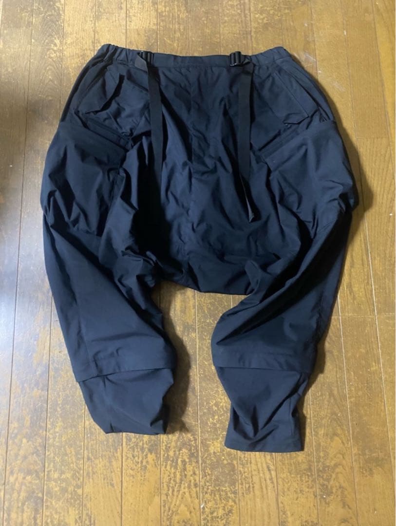 ACRONYM p30-eブラック サルエルパンツ