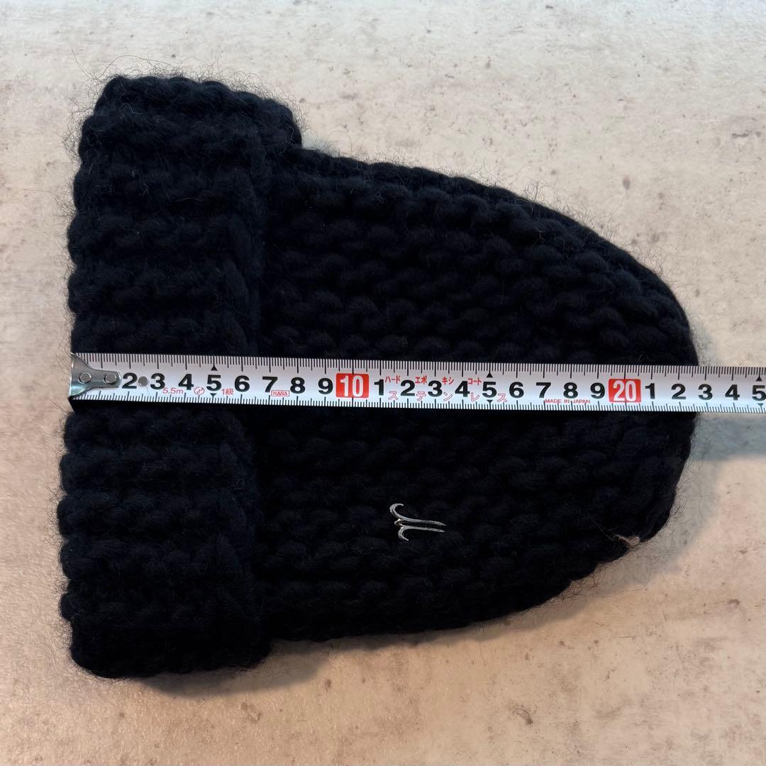 23AW ミュールバウアー Muhlbauer ニット帽 ビーニー ブラック 黒