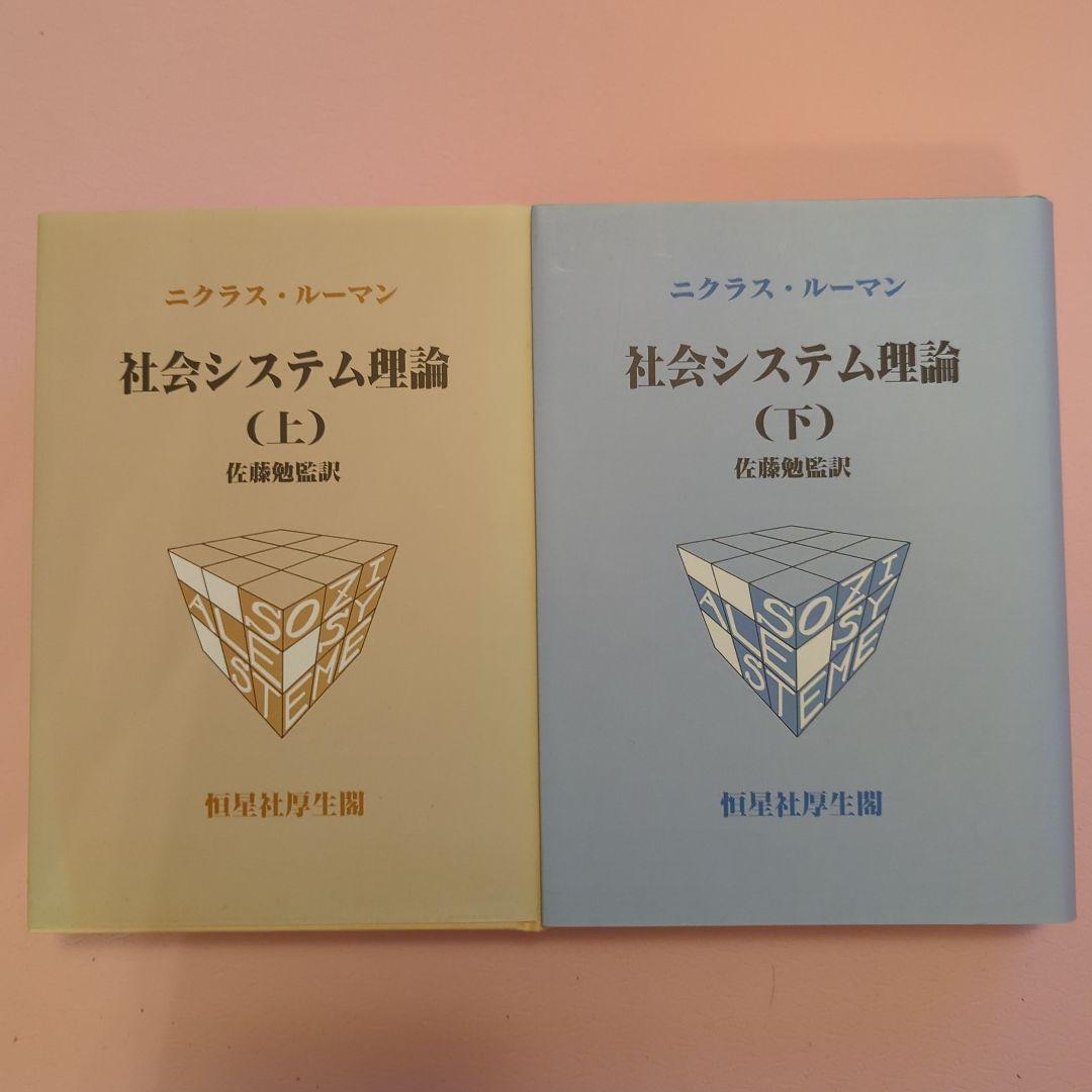 社会システム理論 (上・下)