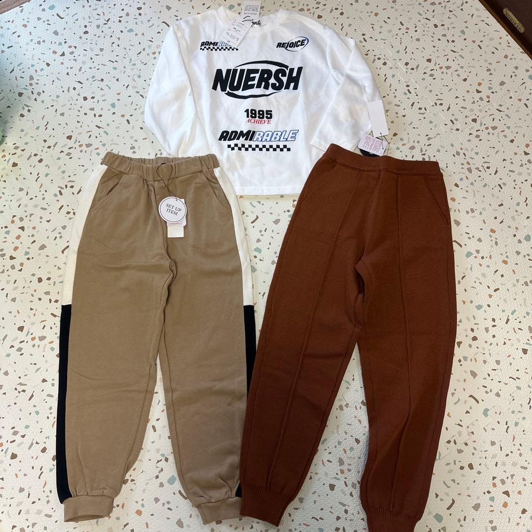 130サイズ　トレーナー　ロンT 長ズボン　ボトムス　春秋冬　まとめ売り