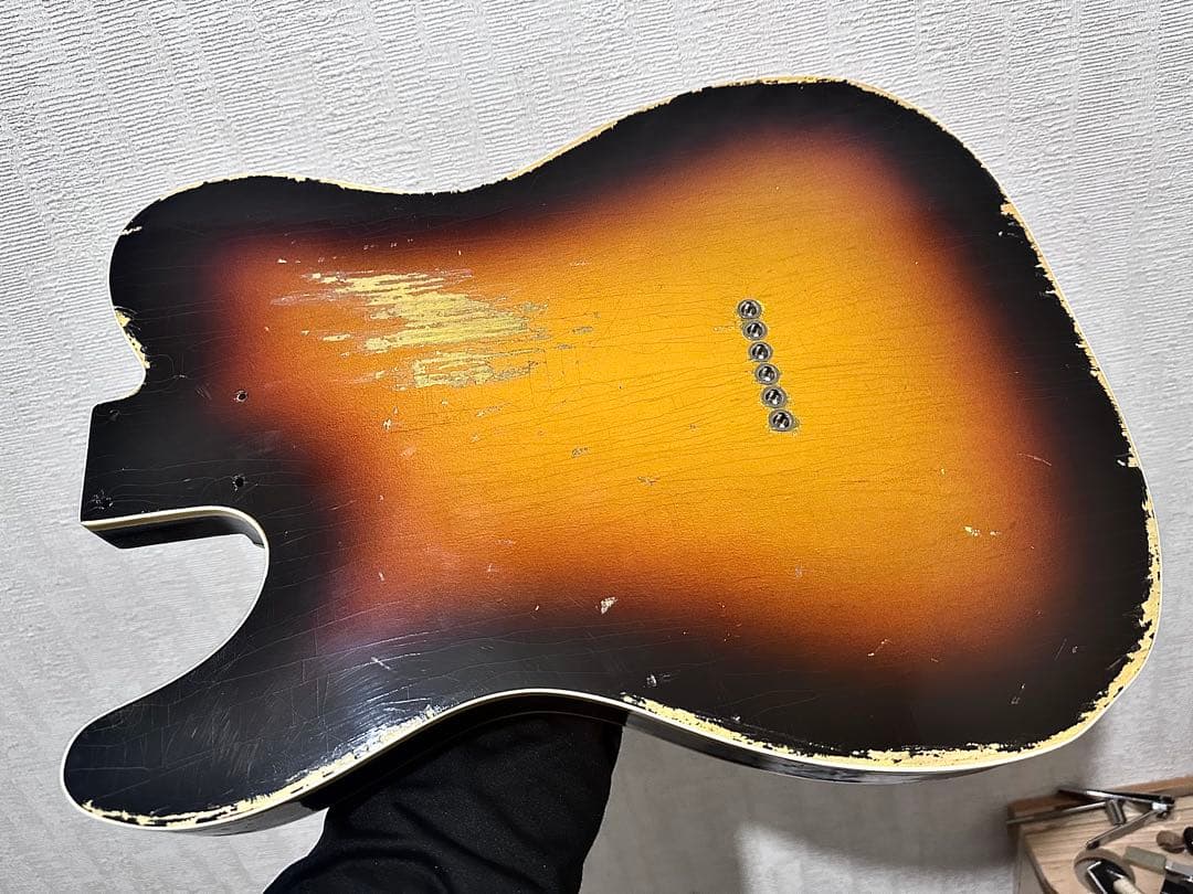 ギター freakaster custom telecaster body