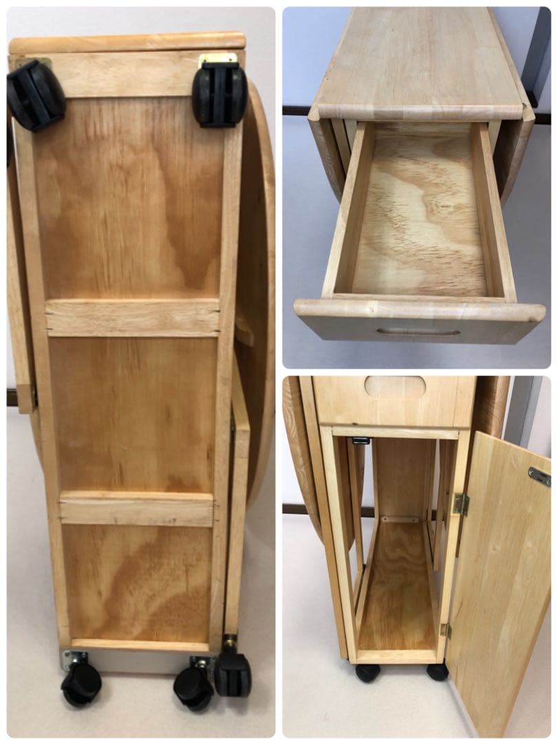 バタフライテーブル 折り畳み ダイニングセットテーブル ゲートレッグテーブル