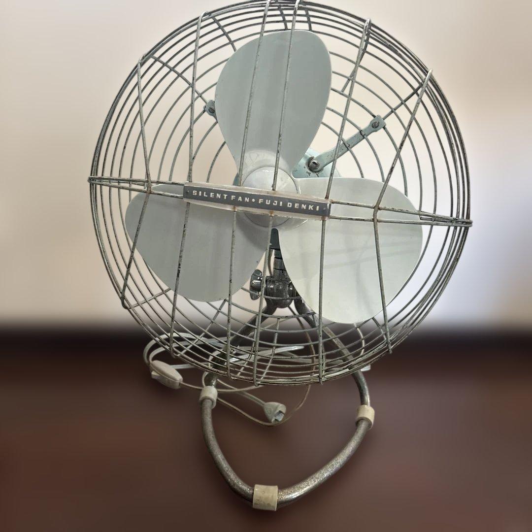 昭和レトロ　富士電機　扇風機　サイレントファン