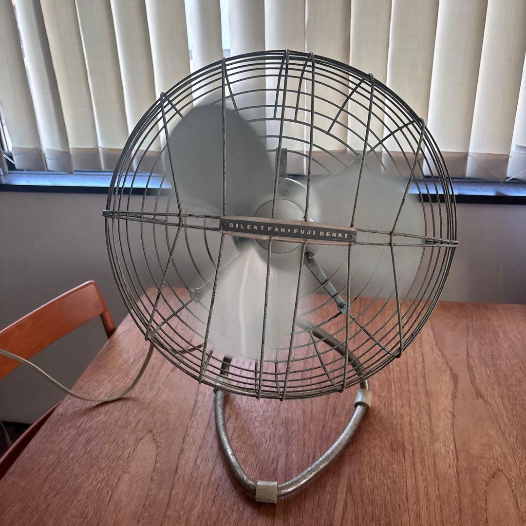 昭和レトロ　富士電機　扇風機　サイレントファン
