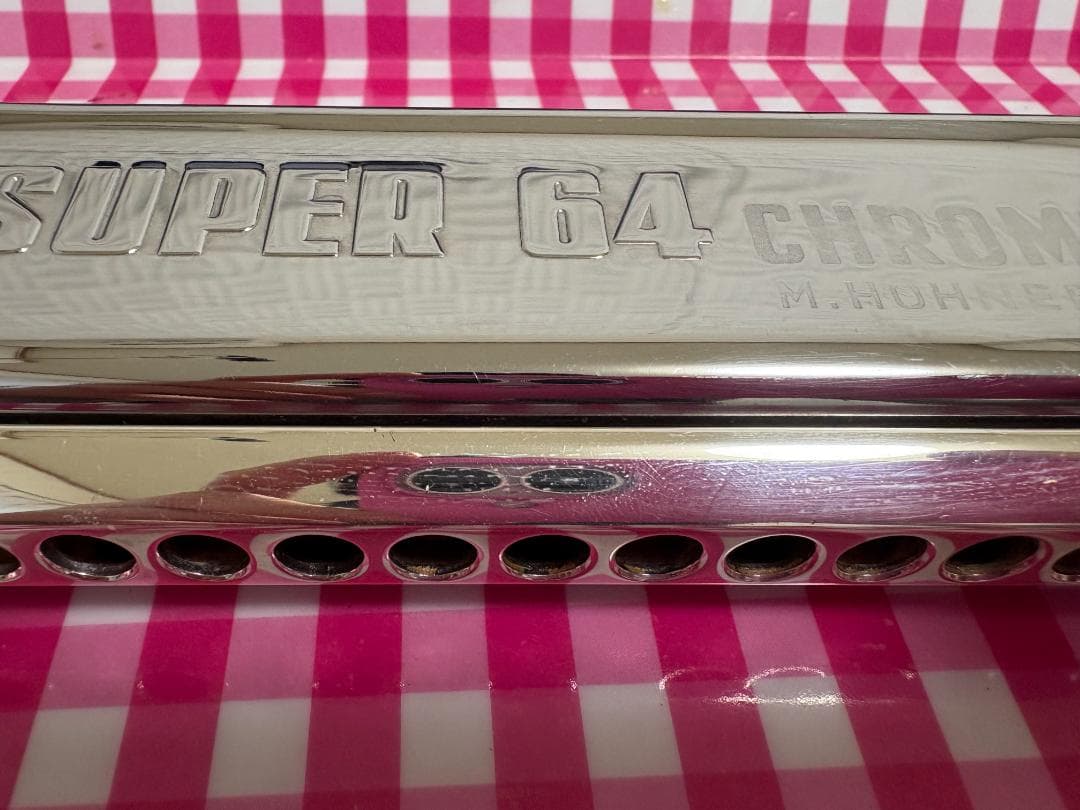 【廃盤モデル】Hohner Super 64 クロマチックハーモニカ ホーナー