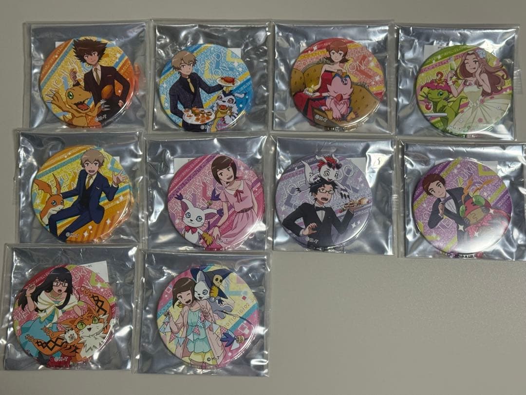 デジモンアドベンチャーtri. ドデカ缶バッジ 3rd 9種+限定