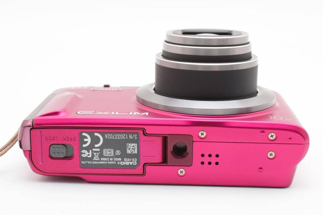 美品　カシオ　CASIO EXILIM EX-H10 ピンク ＃A312