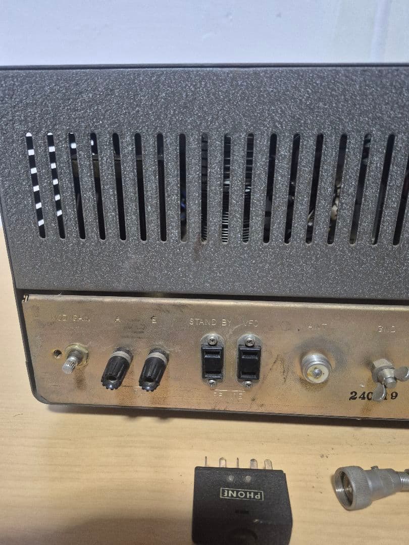 TRIO TX-88A 真空管式無線機　通電○　ジャンク品